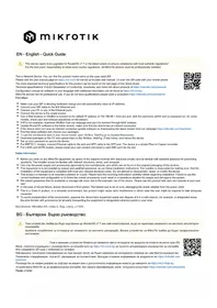 Notice Mikrotik NETPOWER 15FR Non catégorisé