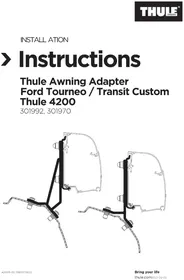 Notice THULE ADAPTER 301992 Non catégorisé