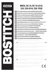 Notice Bostitch MRC6-E Compresseur