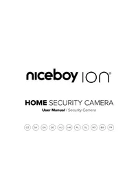 Notice Niceboy ION HOME SECURITY CAMERA Bezpečnostní kamera