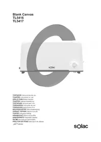 Notice SOLAC BLANK CANVAS TL5416 Chauffage