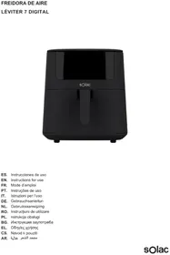 Notice SOLAC DIGITAL 7 FA1521 Friteuse