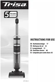 Notice TRISA WET CLEAN SMART T0613 Staubsauger