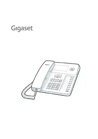 Notice GIGASET DESK 600 Téléphone