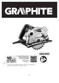 Notice Graphite 58G492 Пила
