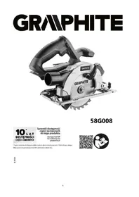 Notice Graphite 58G008 Пила