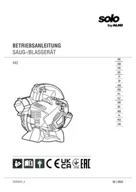 Notice SOLO COMFORT 442 Souffleur