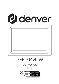 Notice DENVER PFF-1042LW Cadre photo numérique