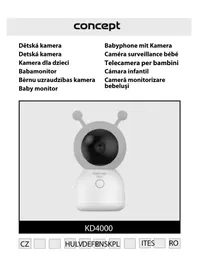 Notice Concept KD4000 Babyphone
