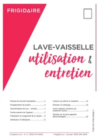 Notice FRIGIDAIRE FDSP4501AS Lave-vaisselle