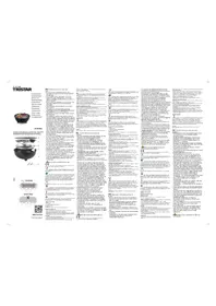 Notice TRISTAR BQ-2880REWE Barbecue