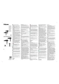 Notice TRISTAR HD-2451 Sèche cheveux