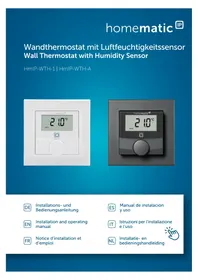 Notice Homematic IP HMIP-WTH-A Thermostat