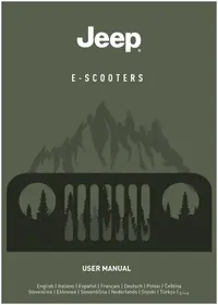 Notice JEEP SENTINEL Scooter