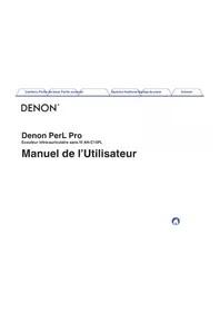 Notice DENON PERL PRO AH-C15PL écouteurs
