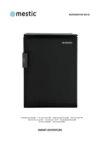 Notice Mestic MR-42 Frigorifero