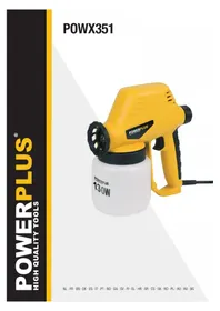 Notice PowerPlus POWX351 Krāsu aerosols