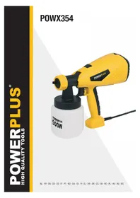 Notice PowerPlus POWX354 Krāsu aerosols