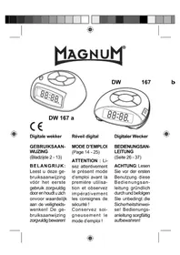 Notice Magnum DW167 Radiowecker
