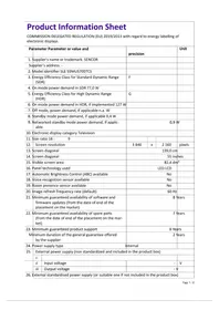 Notice SENCOR SLE 55MUS700TCSB Téléviseur