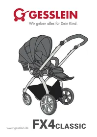 Notice Gesslein CX3 Poussette