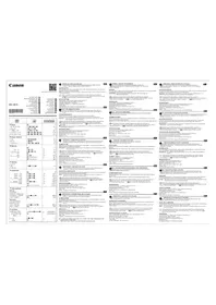 Notice CANON AS-120 II Calculatrice