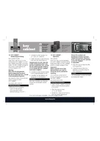 Notice Burg Wächter KC 36 C Coffre-fort