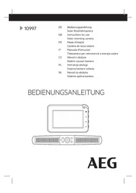 Notice AEG RV4 Rückfahrkamera