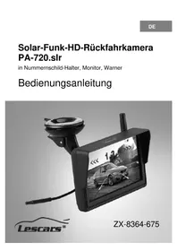 Notice Lescars PA-720 Caméra de recul