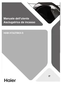 Notice HAIER HDBI H7A2TBEX-S Tumble drier