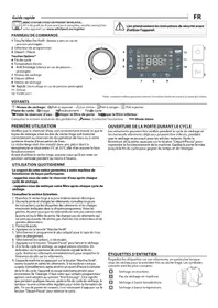 Notice WHIRLPOOL FFTDNM229X2BSFR Sèche-linge