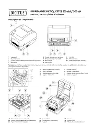 Notice Digitus DA-81020 Lecteur de code barre