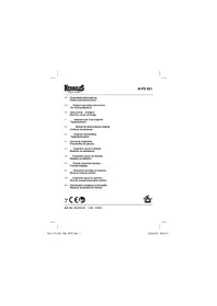 Notice Herkules H-FS 921 Kráječ