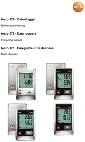 Notice Testo 176H2 Thermomètre