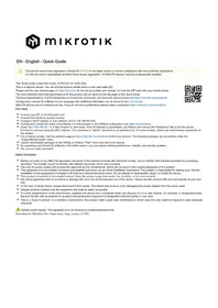 Notice Mikrotik CCR2216-1G-12XS-2XQ Маршрутизатор