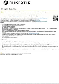 Notice Mikrotik CCR1016-12S-1S+ Routeur