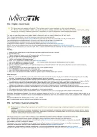 Notice Mikrotik WAP AC BE Маршрутизатор