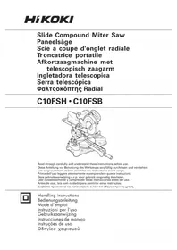 Notice HiKOKI C10FSB Säge