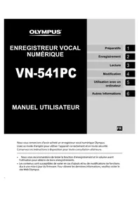 Notice OLYMPUS VN-540PC Enregistreur de voix