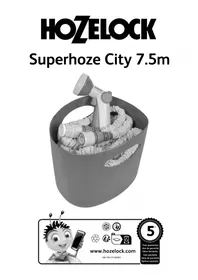 Notice HOZELOCK SUPERHOZE CITY 7.5M Tuyau d'arrosage