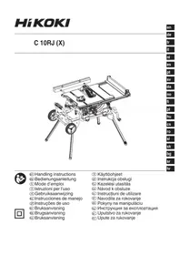 Notice HiKOKI C10RJ Fierăstrău