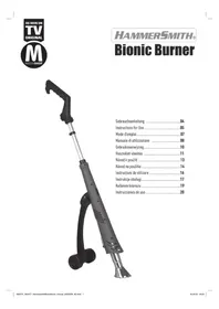 Notice Hammersmith BIONIC BURNER Horkovzdušná pistole