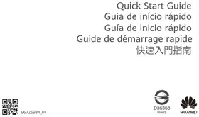 Notice HUAWEI WIFI AX3 PRO Routeur