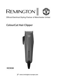 Notice REMINGTON COLOURCUT HC5038 Strižnik za nos