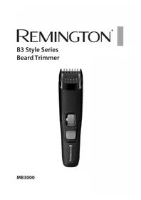 Notice REMINGTON B3 STYLE MB3000 Strižnik za nos