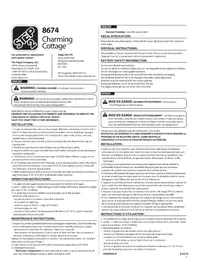 Notice Step2 CHARMING COTTAGE 8674 Jouets