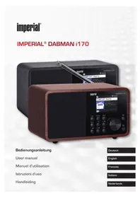 Notice Imperial DABMAN I170 Radio