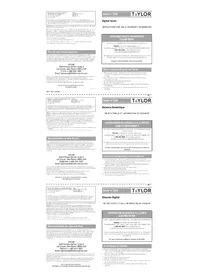 Notice Taylor 73294072 Balance