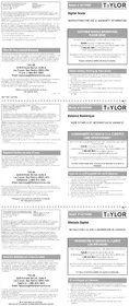 Notice Taylor 5274460 Balance