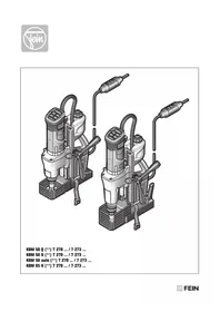 Notice Fein KBM 50 UQW Perceuse